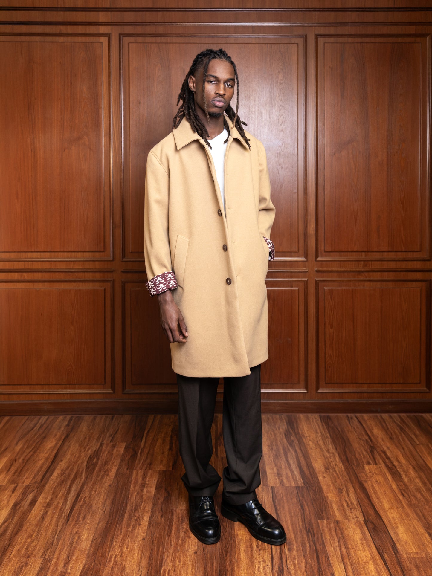Abanié Monogram Padded Overcoat