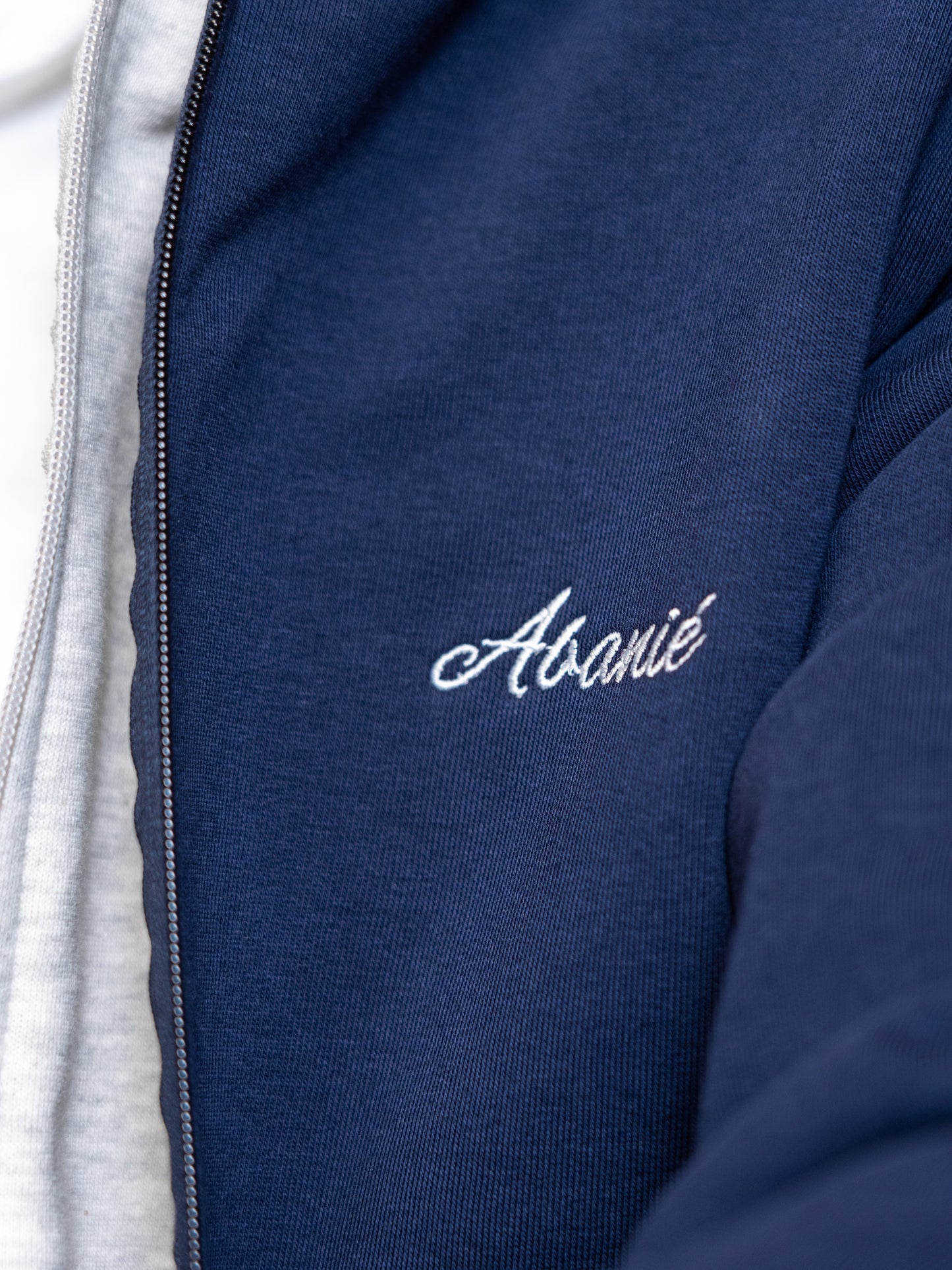 Dual Logo Zip-up Hoodie