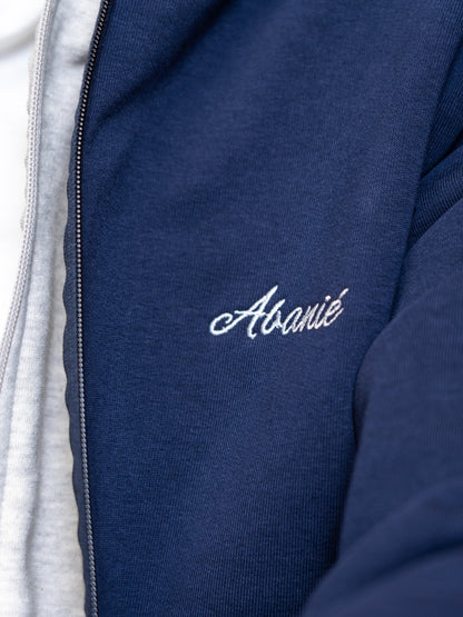 Dual Logo Zip-up Hoodie