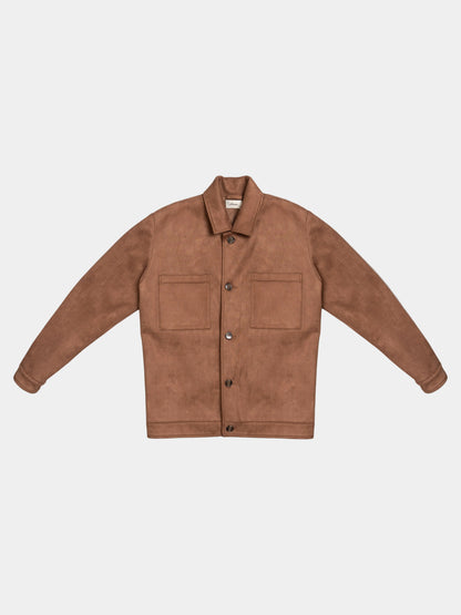 Vegan Suede Jacket